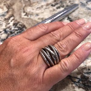 David Yurman sterling silver sz 8